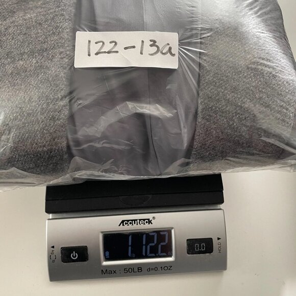 Ann Taylor Womens Gray Single Breasted Melange Wool Blend Hutton Blazer Size 14 - Picture 10 of 10